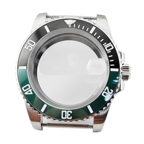 1�� 40mm ���v�P�[�X �x�[�� �X�e�����X�X�`�[���K���X NH35 NH36 ETA2824 PT5000 ���v�A�N�Z�T���[�p�[�c�p(Case 33,NH35 NH36)