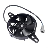 Bordfly Ventilatore termoelettrico per moto ATV, 12 V, ad alte prestazioni, per motori raffreddati ad acqua da 150 cc a 300 cc