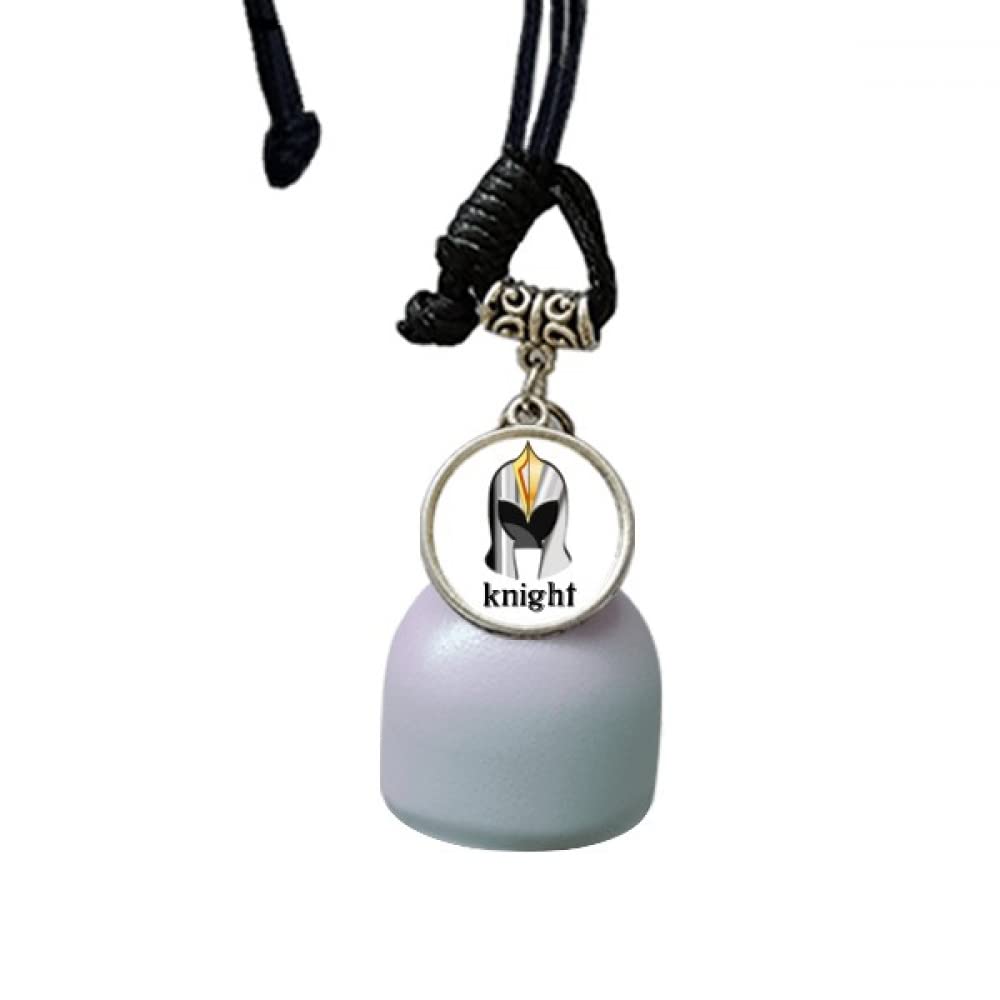 Helmet Cuirass Chevalier Wind Chimes Bell Car Pendant