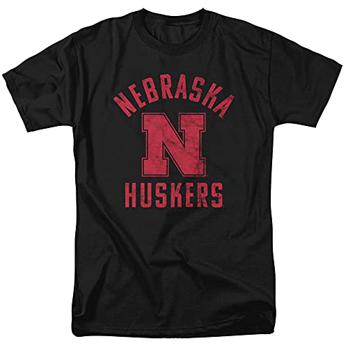 University of of Nebraska Official Nebraska Cornhuskers Logo Unisex Adult T-Shirt Cornhuskers Logo Medium