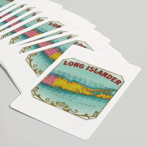Long Islander Baraja de 52 Cartas Poker miniatura 5