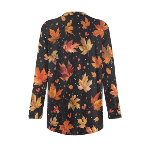 Image of Cardigan Sweaters for Women Long Sleeve Cardigan Soft Drape Open Front Fall Dusters V-Neck Jackets Dressy Loose Coat