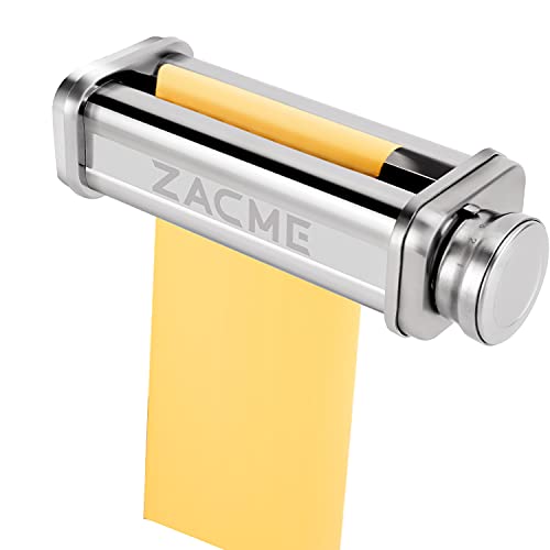 Pasta Roller, For Kitchenaid Mixer Accessories, Electric Fresh Pasta Maker Attachments Dough Sheeter Press Ravioli Mold Noodle Maker Machine For Cuisinart, Washable Stainless Steel And Easy Use Brush #TOP4