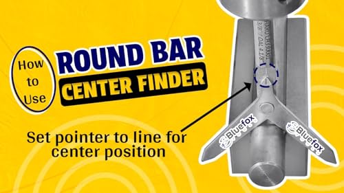 Herramienta centradora para barra redonda BLUEFOX 3/8" miniatura 6
