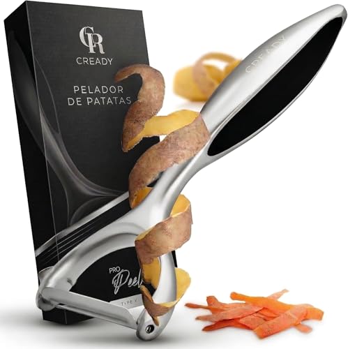 ProPeel® - Eplucheur legumes en acier inoxydable. Matériau épais, facile à éplucher. econome legumes. epluche legume. eplucheur légumes.économe....