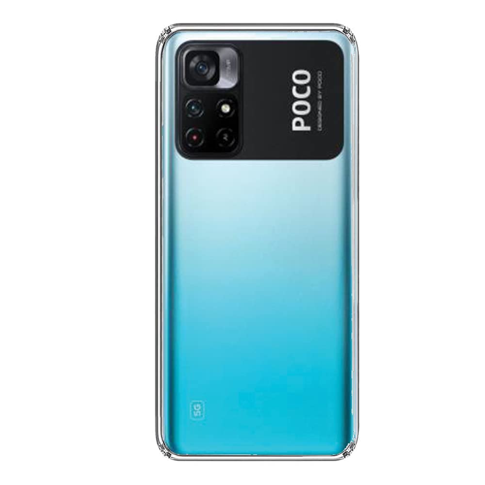 Pinaaki Enterprises Back Cover for Poco M4 Pro 5G Back Cover | Slim Soft Back Case for Poco M4 Pro 5G (Transparent) (B09X2WX7JK) Amazon Price History, Amazon Price Tracker