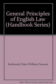 General principles of English law (M & E handbook series)