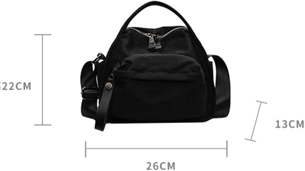 Casual Nylon Front Pocket Handbag Lightweight Large Capacity Cross Body Bag Outdoor Shoulder Bags for Women 2026 - Image 4