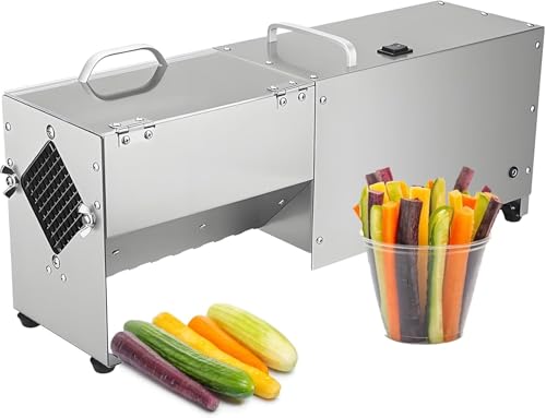 Cortadora eléctrica de papas fritas acero inoxidable 100kg/h