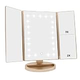 Flymiro Tri-Fold Mirror 1X/2X/3X