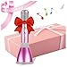NeWisdom Handheld Wireless Karaoke Microphone, Best 5 8 10 Year Old Girl Gifts and 13 15 Year Old Teen Girls Gift Ideas - Purple
