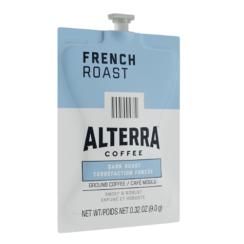 FLAVIA ALTERRA Coffee, French Roast, dark and intense, 0.32 Ounce, 20 Count (Pack of 5)
