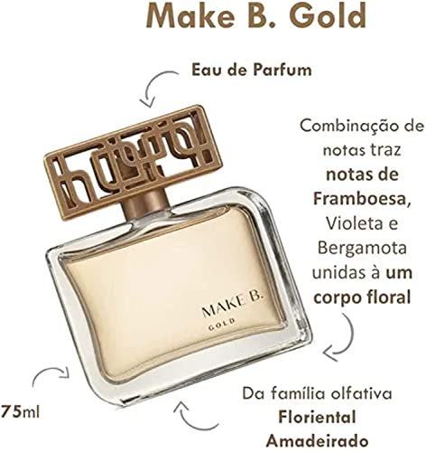 Make B. Gold Eau de Parfum 75ml glide