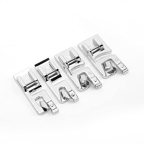 Juego de 4 Pies Prensatelas de Dobladillo en Acero Inoxidable miniatura 2
