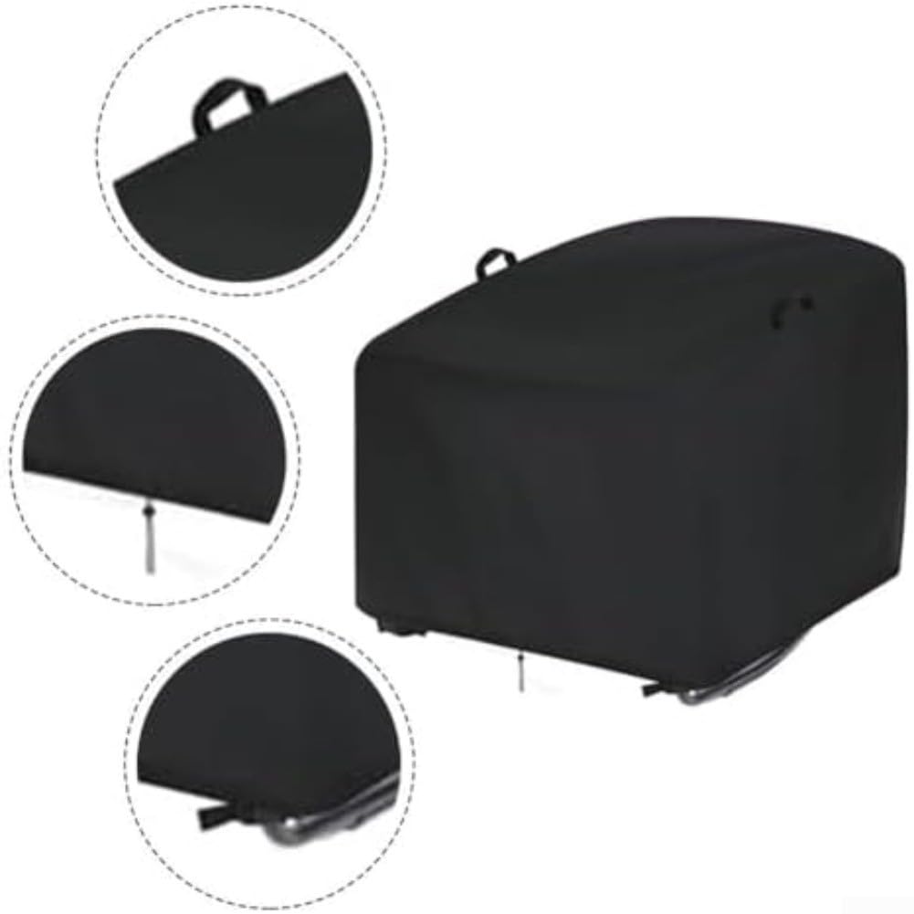 210D Oxford - Funda para silla mecedora de huevos para exteriores con banda elástica, impermeable, resistente a los rayos UV, ajuste cómodo para patio, jardín y sillas de ratán (46 x 38 x 19 pulgadas