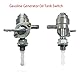Benzintank Kraftstoffschalter Kraftstofftank Schalter Ventil Ölhahn Pumpe Benzinhahn für Benzin-Generator Öltank, M10 * 1,25