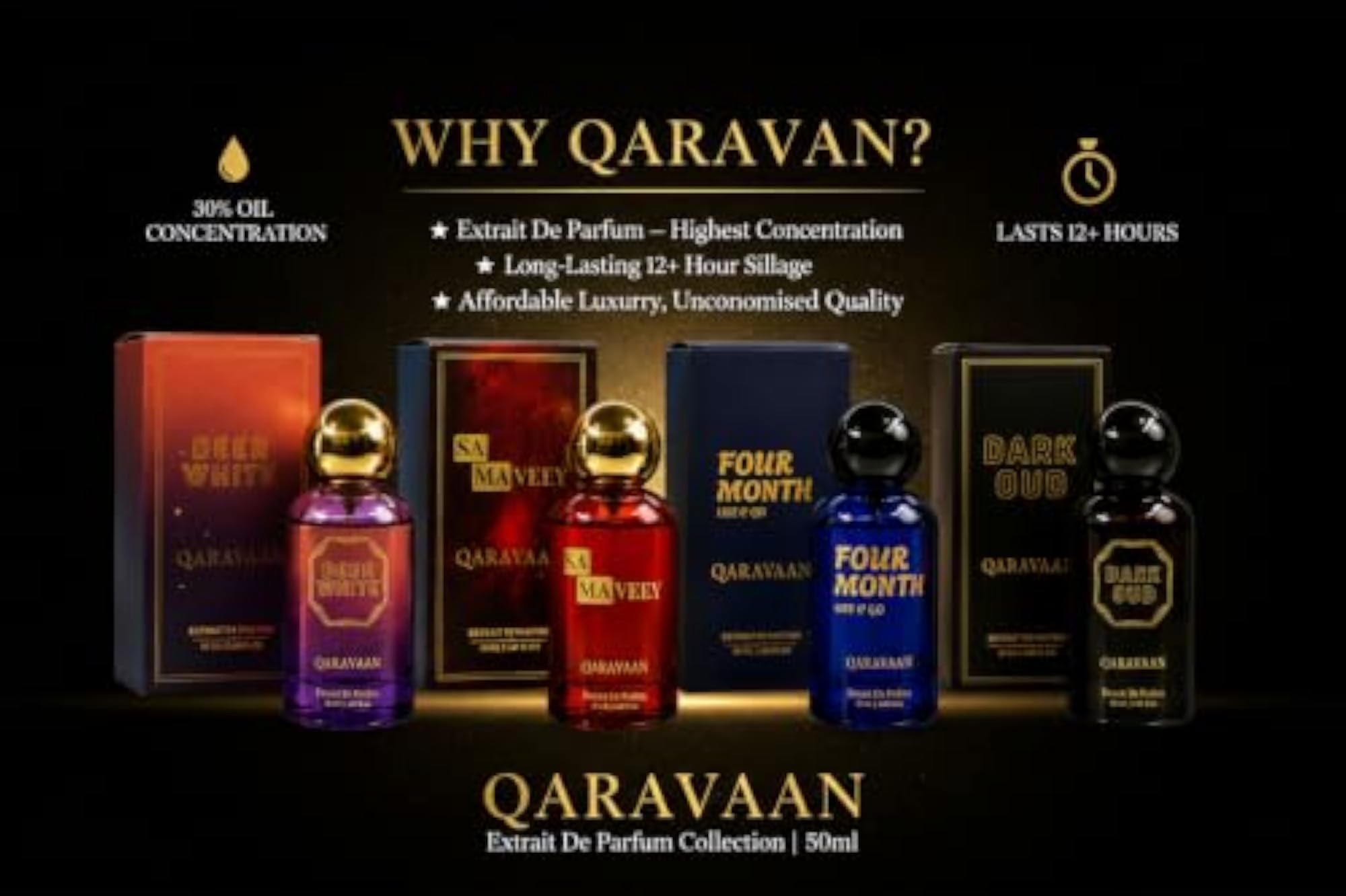 Extrait De Parfum Collection, 50 ml Each