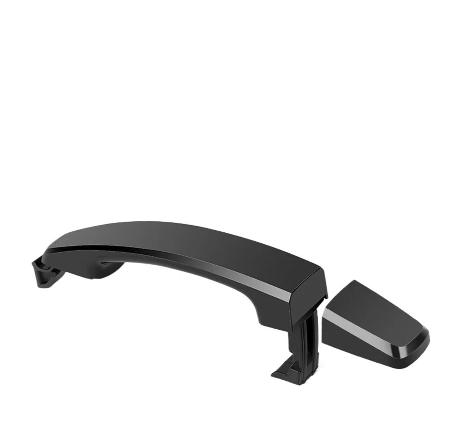Pacsci Black No Keyhole Car Outer Door Handle For Chevrolet For Holden Captiva Sport Aveo For Saturn Vue 96468266 96468254 96468306 96468280 Chrome Black Exterior Door Handle(Black No Keyhole)