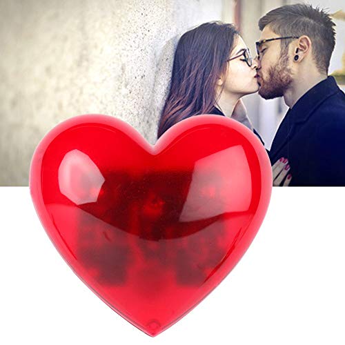 Kikkerland GG119 Liebestester testeur d'amour rétro en verre pour couple