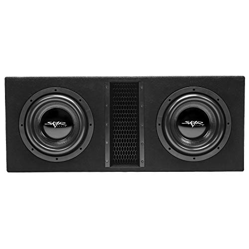 Skar Audio Dual 10" 4000W Loaded EVL Series Vented Subwoofer Enclosure | EVL-2X10D4
