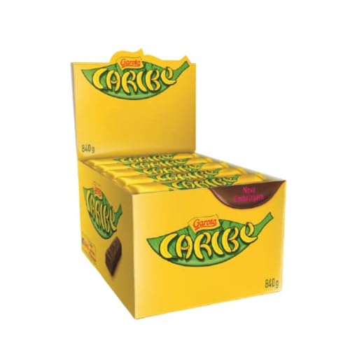 CHOCOLATE BOMBOM CARIBE 30 X 28G 840G GAROTO