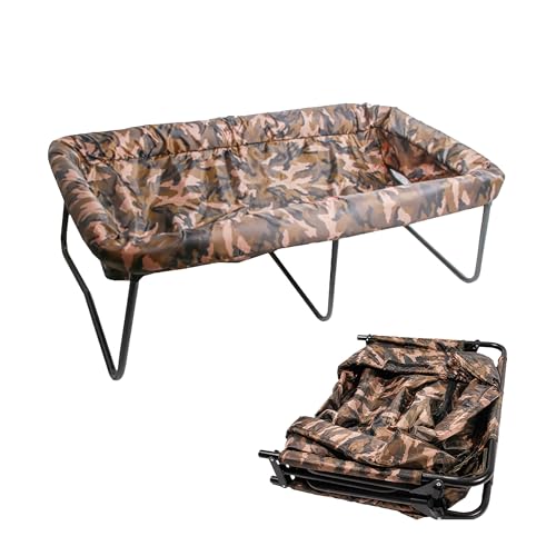 Ultimate Tapis De Réception Folding Carp Cradle Camo - Sac De Conservation