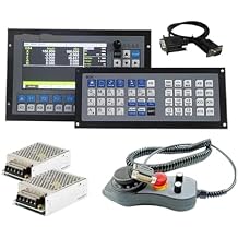 Expert Offline Controller Interface Kit 3 4 5 Axis + Extended Keyboard + 6 Axis MPG Handwheel + 75w 24V Power Supply