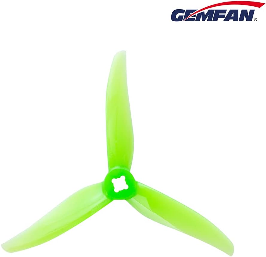 Gemfan Hurricane 4023 3-Blade Props with 1.5mm for 1505-3600 Brushless Motor RC Drone FPV Racing Toothpick 16pcs 8CW 8CCW