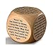 Wooden Prayer Cube Bedtime Prayers for Children and Families