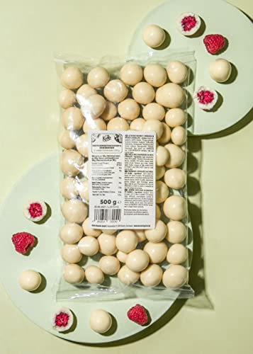 KoRo - Gevriesdroogde frambozen bedekt met witte chocolade | 500 g - Image 6