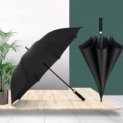 Paraguas bastón de golf para lluvia ideal para paseos urbanos y deporte 4