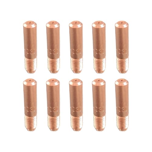 Image of 10 pcs Contact Tips .030" for MIG Welding Gun fit Hobart Handler 140 MIG Welder