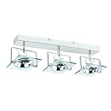 Altura: 16,3 cm Lámpara de techo moderna 3 x 50 W/QR111 Industrial LP-QR-111003 Light Prestige
