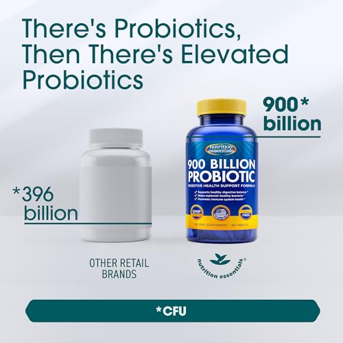Nutrition Essentials 5440045 Probiotics For Women And Men - With Lactase Enzyme And Prebiotic Fiber For Digestive Health - 80%+ More Potent Supplement thumb #5