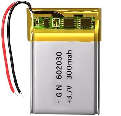 Rechargeable lipo Batteries 3.7V, 300 mAH for Bluetooth Speaker/Hands Free, Bluetooth Headphone, Toys, DIY, Robotics, 3.2 Cm X 2Cm X 0.6 Cm, [Pack of 1 Battery] (This Battery is not for Drone)