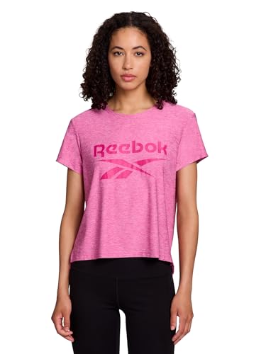 T-shirt court Reebok femme anti-transpiration pour rester au frais durant l'effort