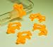 Keck Clips Yellow, 14mm Joint Size, Pack of 5 (Free USPS Shipping)