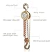 3Ton Manual Chain Hoist, 6600lbs Copper Alloy Safety Block, 10ft Lifting Height, Explosion-Proof, Ideal for Petroleum, Petrochemical, Mining & Chemical Industries