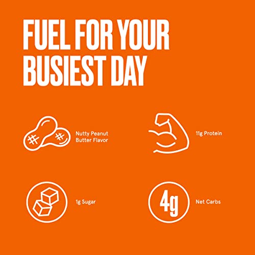 Bulletproof Protein Crisp Bars, Peanut Butter Chocolate Chip, 12 Pack, High Protein, Low Sugar #TOP3