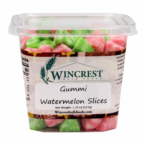 WinCrest Watermelon Shaped Gummi Slices miniatura 1