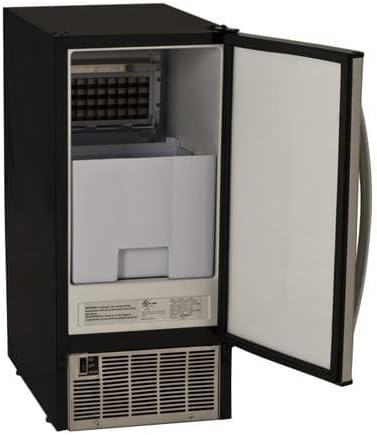 Miniatura 5 de EdgeStar IB450SS - Máquina de hielo transparente para debajo de la encimera de 50 libras, 15 pulgadas de ancho, acero inoxidable