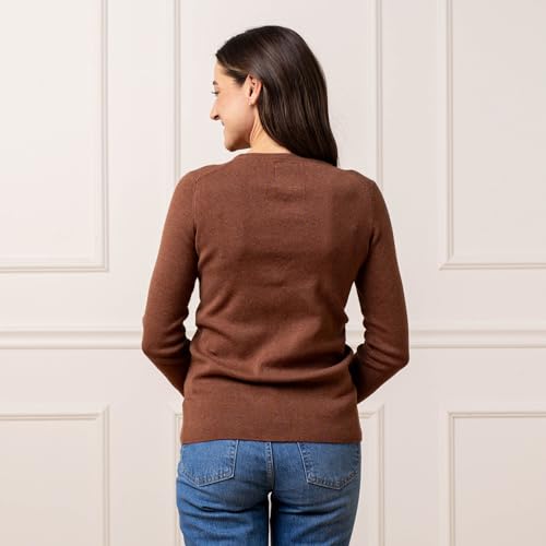 Hope & Henry Girls' Pointelle Detail Pullover Sweater3