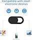 lululeague Webcam Abdeckung, Cover Kamera Laptop, 0.027 Ultra dünne Web Kamera Abdeckung für Computer Laptop, Smartphone, PC, Handyzubehör -Schutz Ihrer Privatsphäre Online (6 Stück)