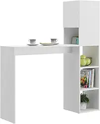 Armário de Cozinha com 1 Porta e Mesa/bancada Mp6004 Multimóveis Branco