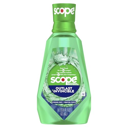 Crest Scope Outlast Rince-bouche Menthe fraîche 1L