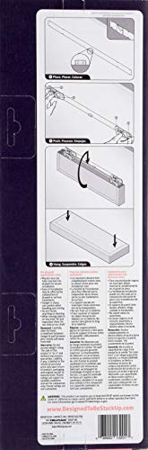 High & Mighty 515603 Modern 18" Floating Shelf Holds Up To 15Lbs, Easy Tool-Free Dry Wall Installation, Flat, Retail Packaging, Espresso #TOP3