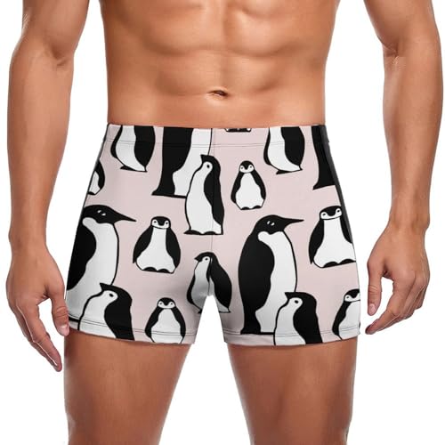Pingouin boxer de bain homme swimming trunks shorty de natation confortable