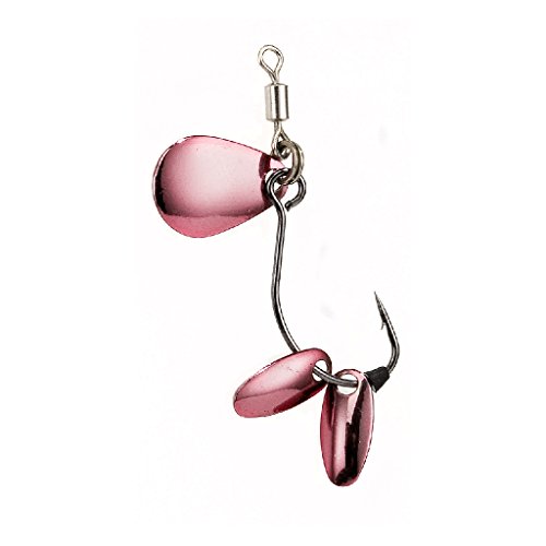 Trout Dope Spinner Set Farbe Red 6 , Hakengröße: 6