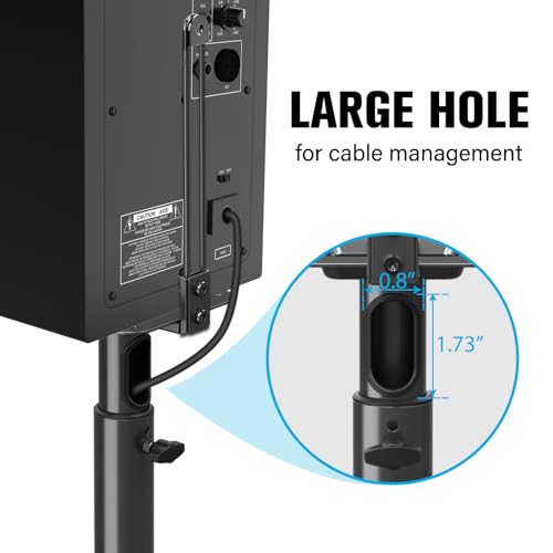 Mounting Dream HM5402-1 Speaker Stands - Height Adjustable Speaker Stand thumb #4