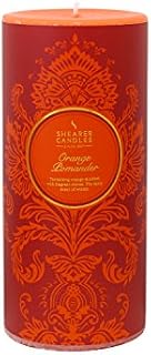 Shearer Candles Orange Pomander Scented 6 inch Pillar Candle - Orange